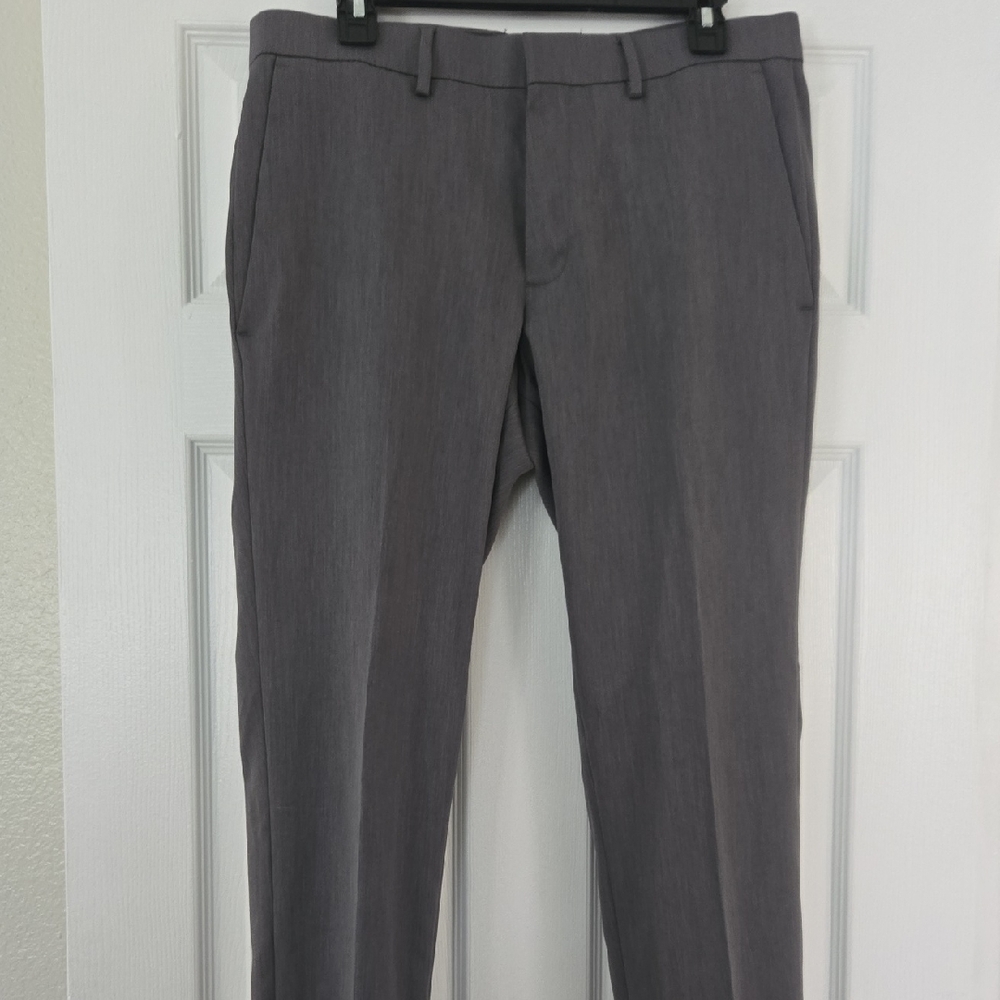 Kenneth Cole Men's Gray Dress Pants